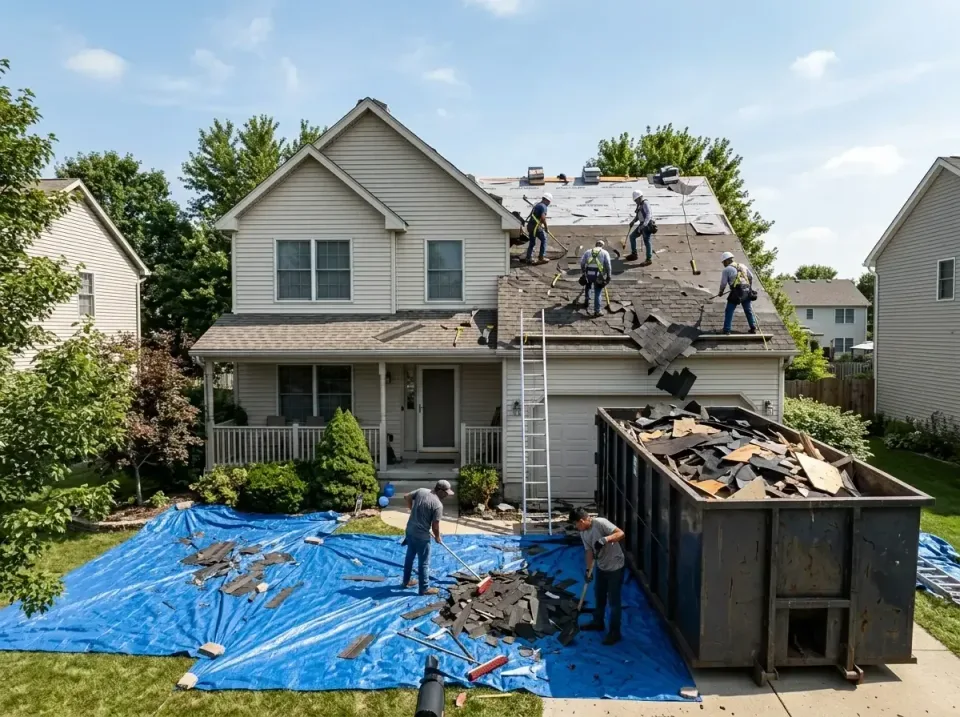 roof-replacement-debris-remova-004 — frequently asked questions, Cheapest Dumpster Rentals in Middleport, OH